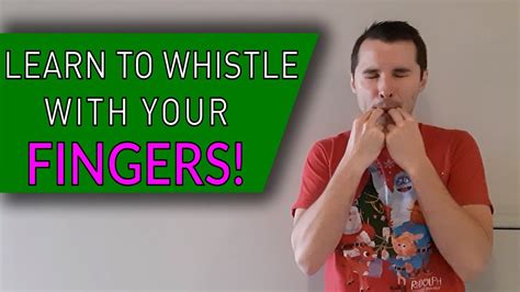 how do you whistle using your fingers